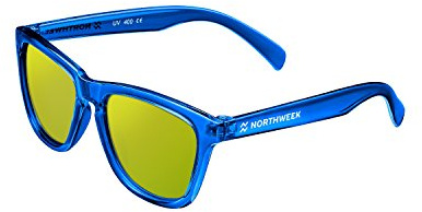 Northweek Kids Circus - Gafas de Sol para Niño y Niña, Polarizadas, Azul/Dorado