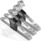 Kleiderbügel Metall,Qualsen 30 Stück Eisen Kleiderbügel,Metallbügel,Clothes Hangers,Platzsparende Kleiderbügel Edelstahl Kleiderbügel Draht für Anzug T-Shirt Hemd Jacke Kleid Hose(42 cm)