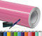 Folindo® Autofolie Rosa Glanz (23€/m²) - 50 x 152 cm - Selbstklebende Car Wrapping Folie mit Luftkanälen - inkl. Rakel & Cutter - Blasenfreie Auto Folierung - Hochwertige Vinylfolie