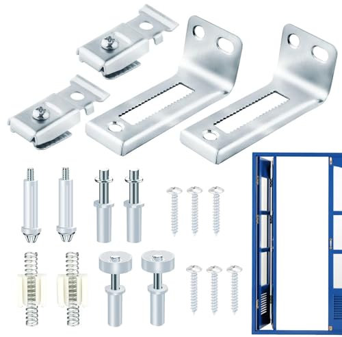 Réparation de quincaillerie de porte pliante - Lot de 18 outils d'ouverture de serrure de porte, rail de porte pliante,Outils de rail de porte pliante, porte coulissante de placard, outil d'ouverture