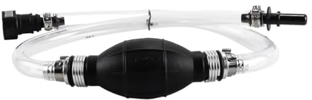 ACOLY Herramienta de purga y cebado de combustible diésel con tubo de aceite, purgador de cebado manual compatible con vehículos Land Rover, Jaguar y Volvo. Herramienta de combustible para.