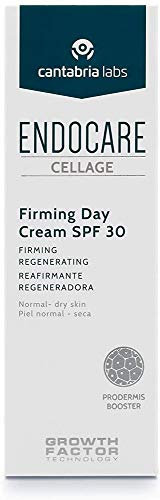Cantabria Labs Endocare Cellage Firming Day Cream SPF30 - Crema Antiarrugas, Triple Acción Reafirmante, Antiedad, con Protección Solar, Pieles Normales y Secas, 50 ml