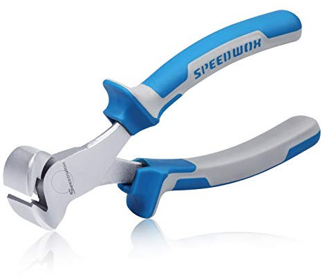 SPEEDWOX Endschneidezange 15,2 cm Zimmermannszange Drahtschneider Schneidzange Endzange Schneidezange Endschneiden Präzisionszange Hochhebelschneidzange Nagelentferner Werkzeug ..