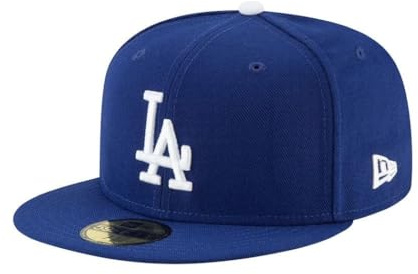 New Era Los Angeles Dodgers MLB AC Perf Authentic On Field Blau 59Fifty Basecap - 7-14