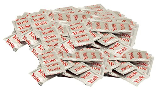 50 YOSI Markenkondome „Ultra Thin“ (Extra Dünn) - natürliches Empfinden - 53 mm Breite - extra dünne Kondome für intensives Empfinden beim gemeinsamen Liebesspiel- 50 Stück (1 x 50 Stück)