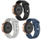 Band für Fossil Gen 6 Women Hybrid Watch Armband [3 Stück], Silikon Unifarben Armbänder mit Fossil Gen 6 Women Hybrid Watch Armbänder für Damen Herren Armband für Fossil Gen 6 Women Hybrid Watch (A)