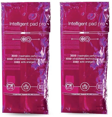 2 pezzi - cuscinetti di raffreddamento XXL - impacchi freddi in gel rosa, grandi - cuscinetti di calore e impacchi freddi - cuscinetti di raffreddamento