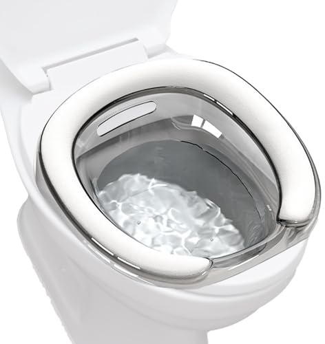 Dmuzsoih Baignoire pour toilettes – Bassin de soins post-partum | Baignoire post-partum, bac de bain pour homme et femme, bol de sel, bassin de bain hanche