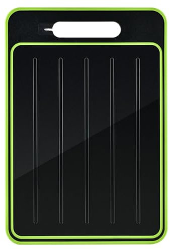 Miracle Melt Planche de décongélation 4 en 1 – Plateau de décongélation 21,6 x 31,8 cm – Double comme planche à découper avec râpe – Planche à découper double face pour décongeler rapidement la viande