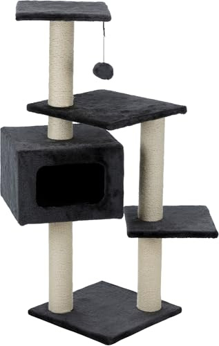 Trixie - 43787 - Arbre à chat Palamos - Anthracite - 109 cm