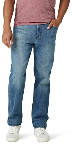 Wrangler Mens Free-to-Stretch Regular Fit Jean