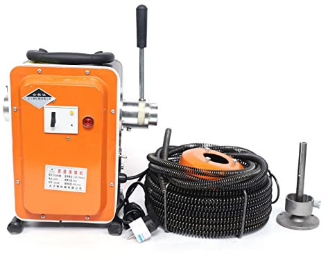 Rohrreinigungsmaschine mit 20m Kabel Rohrreinigungsgerät Rohrreinigung Spirale 750W/50HZ