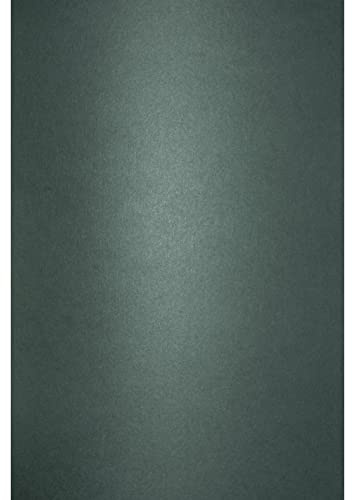 Netuno 25 x tonkartong kungsgrön DIN A4 210 × 297 mm 210 g Sirio Color Royal Green pysselkartong A4 ton ritkartong för pyssel tryck kreativ kartong A4 färgad för julkort bröllopskort