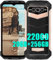 DOOGEE VMAX 5G Rugged Smartphone, 22000mAh Batteria, Dimensity 1080 20GB+256GB, 6.58'' FHD+, 108MP Triple AI Fotocamera (20MP Visione Notturna)+ 32MP, Android 12 Cellulare Impermeabile, NFC Oro