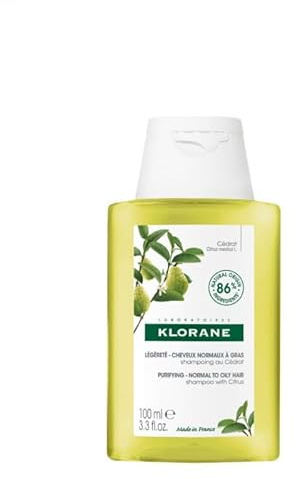 Klorane Champú con pulpa de cítricos 100 ml