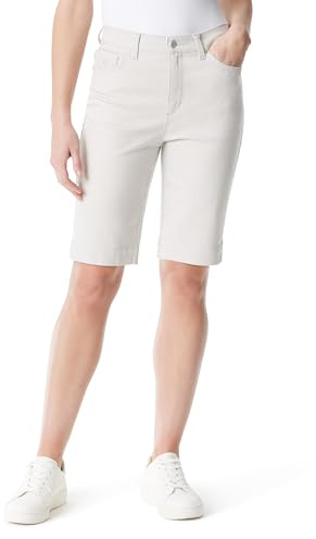 Gloria Vanderbilt Womens Amanda Bermuda High Rise Short Standard