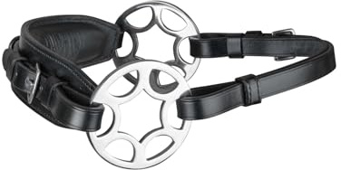 WALDHAUSEN Sensitive Bitless Bridle with Wheel, Black