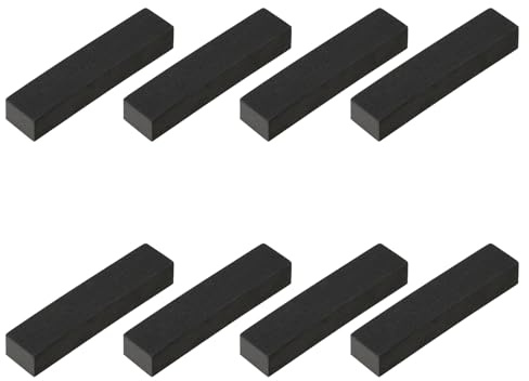 eMagTech 8 Almohadillas de Espuma para Pastillas de 70 X 15 X 13 Mm para Bajo de Jazz