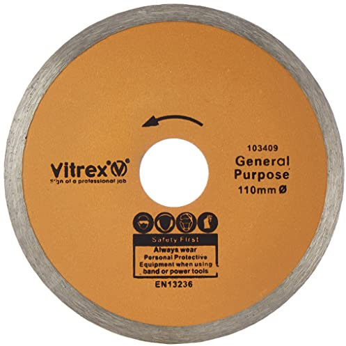Vitrex 103409 Diamond Blade - Diameter - 110mm - Standard