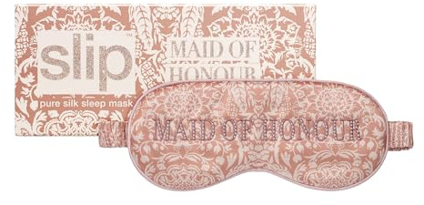 Slip Silk Maid Of Honour Seidenschlafmaske - aus 100% Maulbeerseide - Koralle