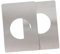 HOMOCONO 2piezas Placa De Refuerzo De Puerta De Acero Inoxidable Embellecedor Para Reparación De Cerraduras y Perillas Fijación Duradera y Fácil Instalación Para Puertas Residenciales