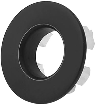 Copertura di scarico per lavello con troppopieno, inserto rotondo di ricambio, per bagno, cucina, vasca, lavabo, bancone, casa, appartamento, hotel, ristorante, bagno pubblico