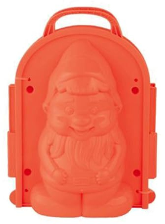 Zanthicia ABS Snowball Maker Clip Portable Replacement Washable Solid Color Kids 3 Dimensional Mold Toy Plaything Accessories , Orange