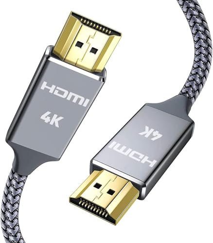 Snowkids HDMI 2.1 Cable 3m,10K 8K HDMI Cable Ultra HD High-Speed Lead 48Gbps eARC HDR10 HDCP 2.2/2.3 Dolby 3D, Compatible with PS5/4 HDTV X-box