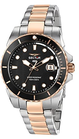 Sector No Limits Orologio Uomo 8033288898962, Rosa, Bracciale