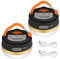 Yizhet Camping Lights, 2 Pcs Tent Lights USB Rechargeable 3 Modes Camping Lantern & Power Bank with Magnetic Base & Hook Waterproof Emergency Camping Lamp for Tent Outdoor Hiking Fishing