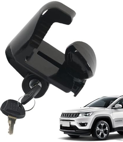 Veeteah Juego de cerradura de enganche de remolque para autocaravana, conector ajustable para remolque, candados de enganche con llave, accesorios para caravanas, accesorios para caravanas