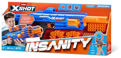 JUPESA Insanity x-Shot Dartpfeile aus Schaumstoff