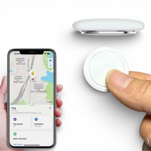 Il Detective Mini GPS Tracker Micro Localizzatore Satellitare per iPhone, Senza SIM, 12 Mesi di Autonomia, auto moto, bambini