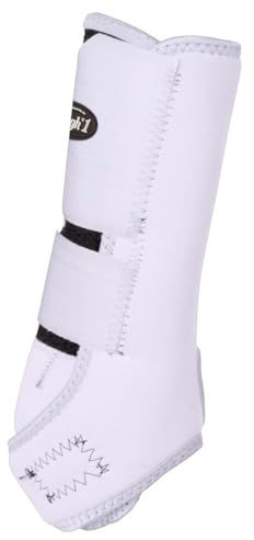 Tough 1 Economy Vented Front Sport Boots, White, Medium