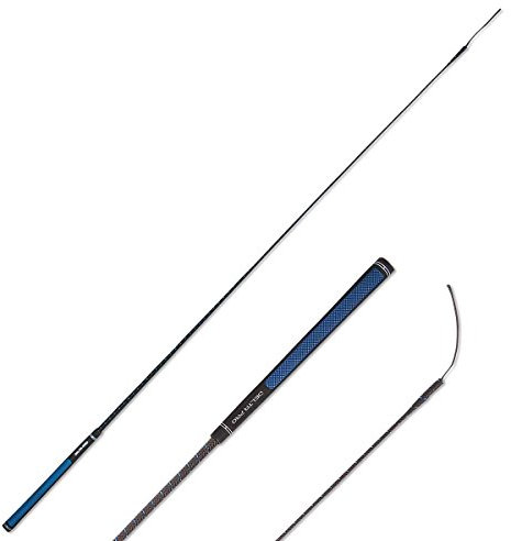 Fleck 952140 Delta Pro Dressurgerte Unisex, 952140, Uni, 952140, schwarz/blau, 120 cm