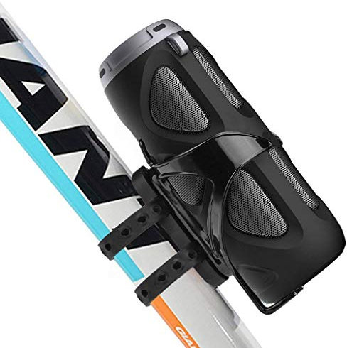 Avantree 10W Bluetooth Fahrrad Lautsprecher mit Fahrrad Mount, Portabel für die Benutzung draußen, beim Sport oder Campen. Unterstützt SD Karten und NFC - Cyclone