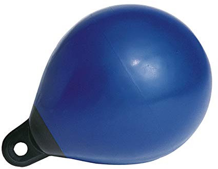 Kugelfender Fender Fenderboje Bootsfender blau 45 cm rund