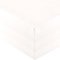 aqua-textil Royal Spannbettlaken Boxspringbett Wasserbett 180x200-200x220 cm Schnee weiß 210g/qm Jersey Mako Baumwolle Elasthan Spannbetttuch