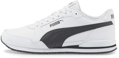 PUMA Unisex St Runner V3 L Turnschuhe, Puma White Puma Black, 40.5 EU
