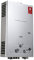 NICCOO Chauffe-Eau à Gaz 10L, Chauffe-eau Instantané 20KW GPL Propane, Certification CE, LED Chauffe-Eau sans Réservoir avec kit Douche, Chauffe-eau La Maison,au Camping-car et à Lextérieur, Argent