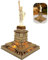 Ysityum 3D Holzpuzzle für Erwachsene - Freiheitsstatue Holzpuzzle Bausatz mit USB LED Licht, DIY Architektur BAU Handwerk Spielzeug Set Brain Teaser Geschenke für Kinder & Jugendliche (147PCS)