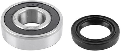 cyclingcolors Paraolio + cuscinetto ruota per moto, scooter, ciclomotore, compatibile con MBK Booster, Yamaha BW's 6203-2RS