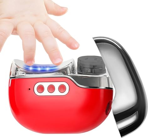Coupe-ongles électrique pour personnes âgées, appareil électrique rechargeable pour polir les ongles à faible bruit, coupe-ongles automatique pour adolescents, adultes et