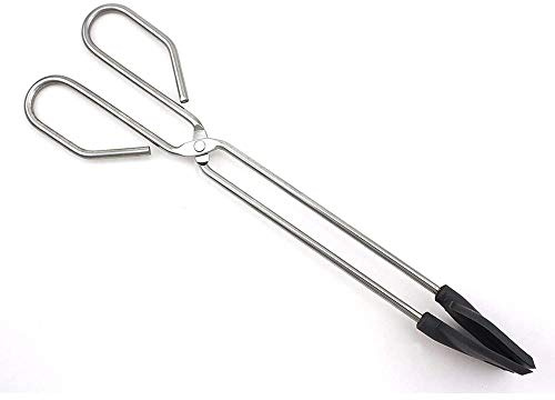 Fackelmann 00040 Pinzas Cocina Palas Silicio 30 cm, colores aleatorios