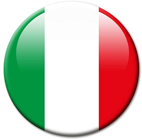 Kühlschrankmagnet Flagge Italien Magnet Länder Flaggen Reise Souvenir für Kühlschrank stark groß 50 mm