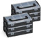 L-BOXX Sortimo L BOXX Mini | 6er Set in schwarz mit transparentem Deckel | Sortimentskasten Schrauben und Dübel | Erstklassige Sortierboxen für Kleinteile