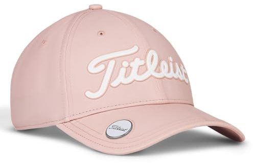 Titleist Berretto da Baseball da Uomo, Colore: Bianco/Nero, Rosa/Bianco., Taglia Unica