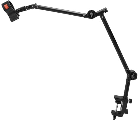 Goshyda Microphone Suspension Boom Brass Stand, ALLIAGE de Zinc ALLIAGE Microphone ARRM pour les Micros Dynamiques