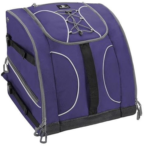 ZOUNICH Bolsa para Botas de esquí con Compartimento para Casco y Botas, Mochila Esqui de 55 litros, Mochila Ski Resistente al Agua, Adultos Unisex