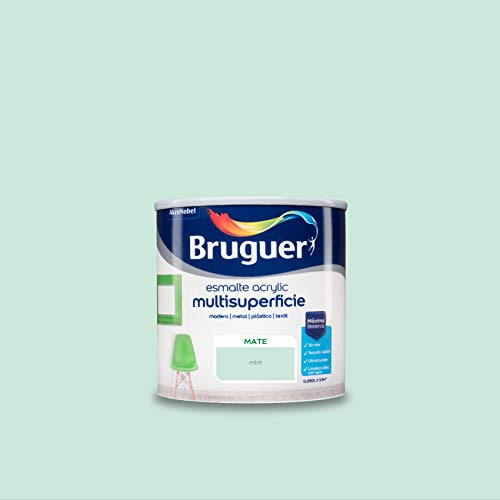 Bruguer Acrylic Multisuperficie Esmalte al agua Mate Mint 250 ml